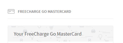 freecharge mastercard