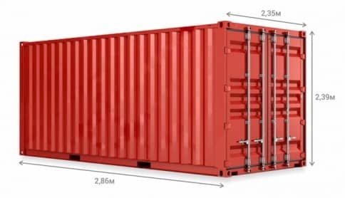 Container 10 feet