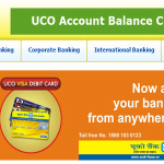 uco bank account balance with one missed call