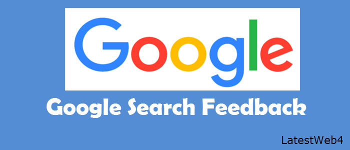 google search feedback