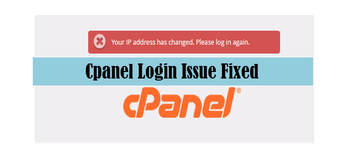 cpanel login error solved