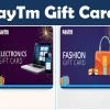 PayTm Gift Cards Offer New | PayTm E-Gift Cards Of Top Brands